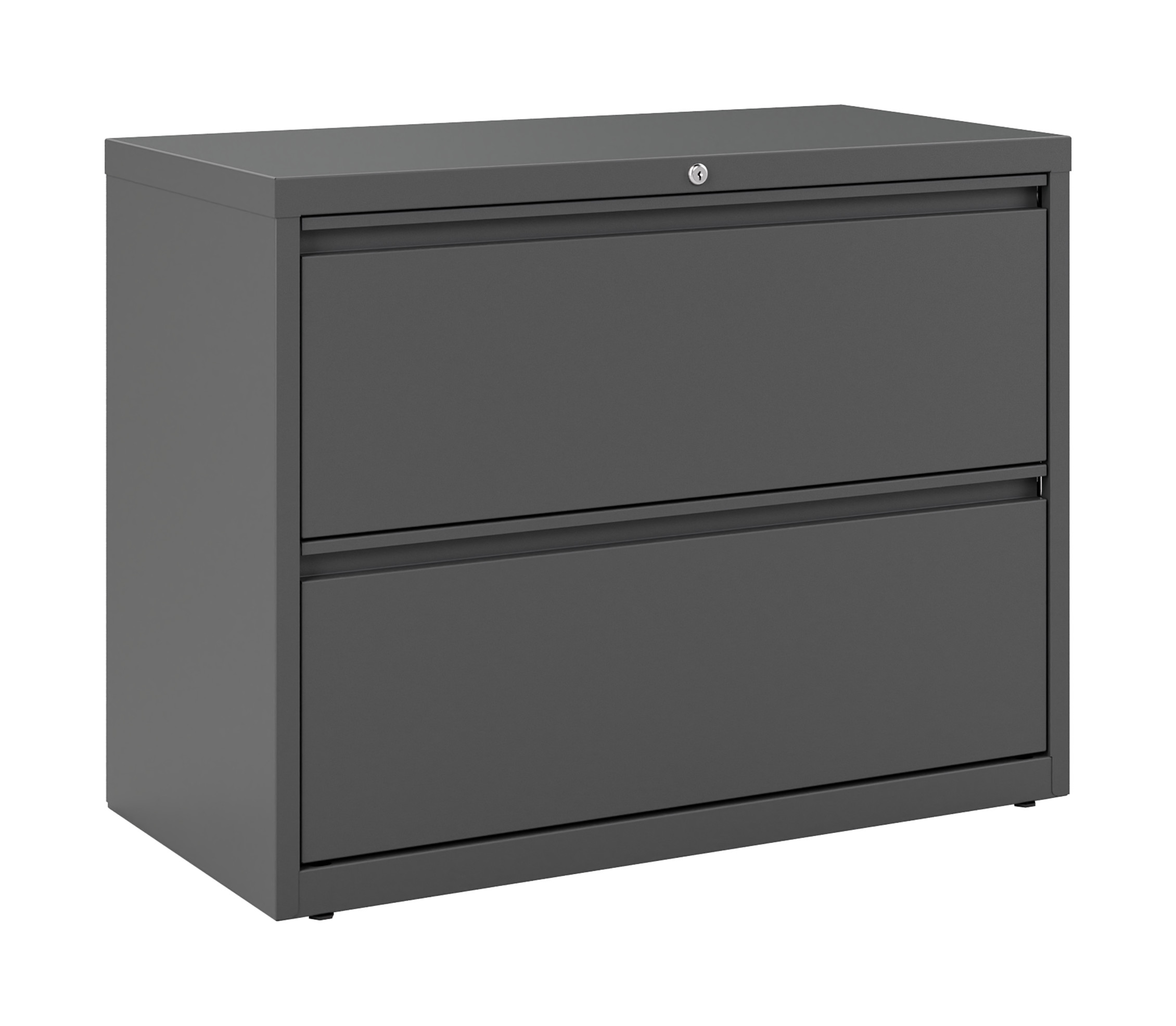 Hirsh Pro 36 Inch Wide 2 Drawer Metal Lateral File for Home and