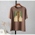 Hirsionsan Trendy Loose Graphic T Shirts for Women 2023 Summer 100