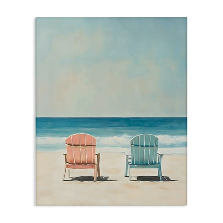 Stupell Industries His And Hers Relaxation Canvas Wall Art, design by LSR Design Studio, 48 x 36