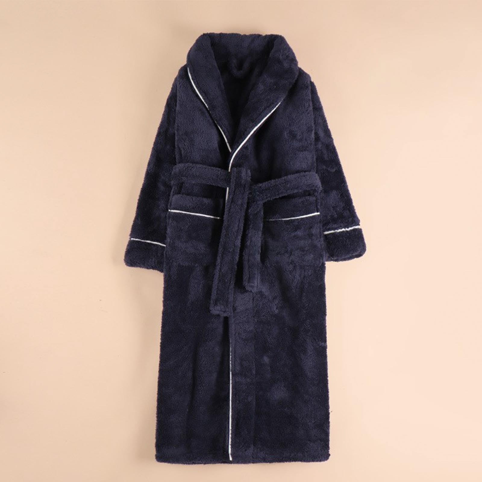 His And Hers Robes Men Bathrobe Robe Men Bath Robe Robe Home Clothes ...