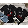 thumbnail image 1 of His Beauty Her Beast Matching T-Shirt, Couple Graphic Tee, Romantic Love Shirt, Matching Gift for Him and Her, 1 of 3