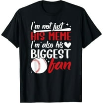 His Biggest Fan Baseball Of A Baseball Player T-Shirt Unisex S-5XL Hot Trending Shirt, Vintage Birthday Gift