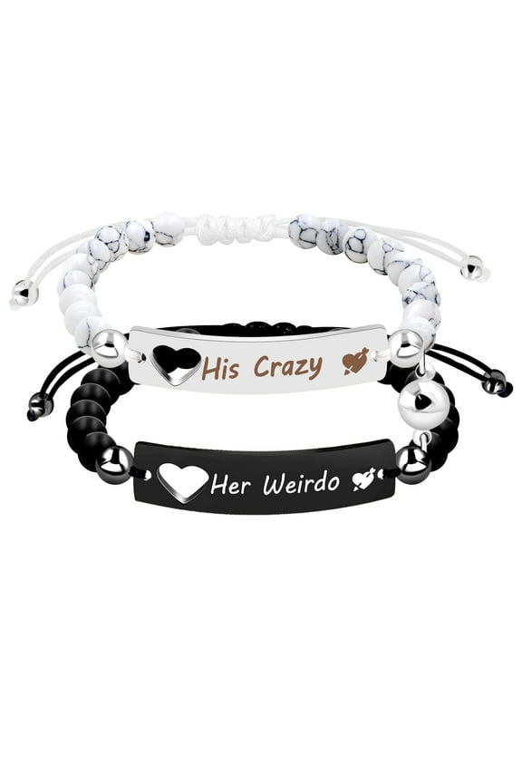 Gift Set Bracelets, Magnetic Sterling Silver, Y3521-5