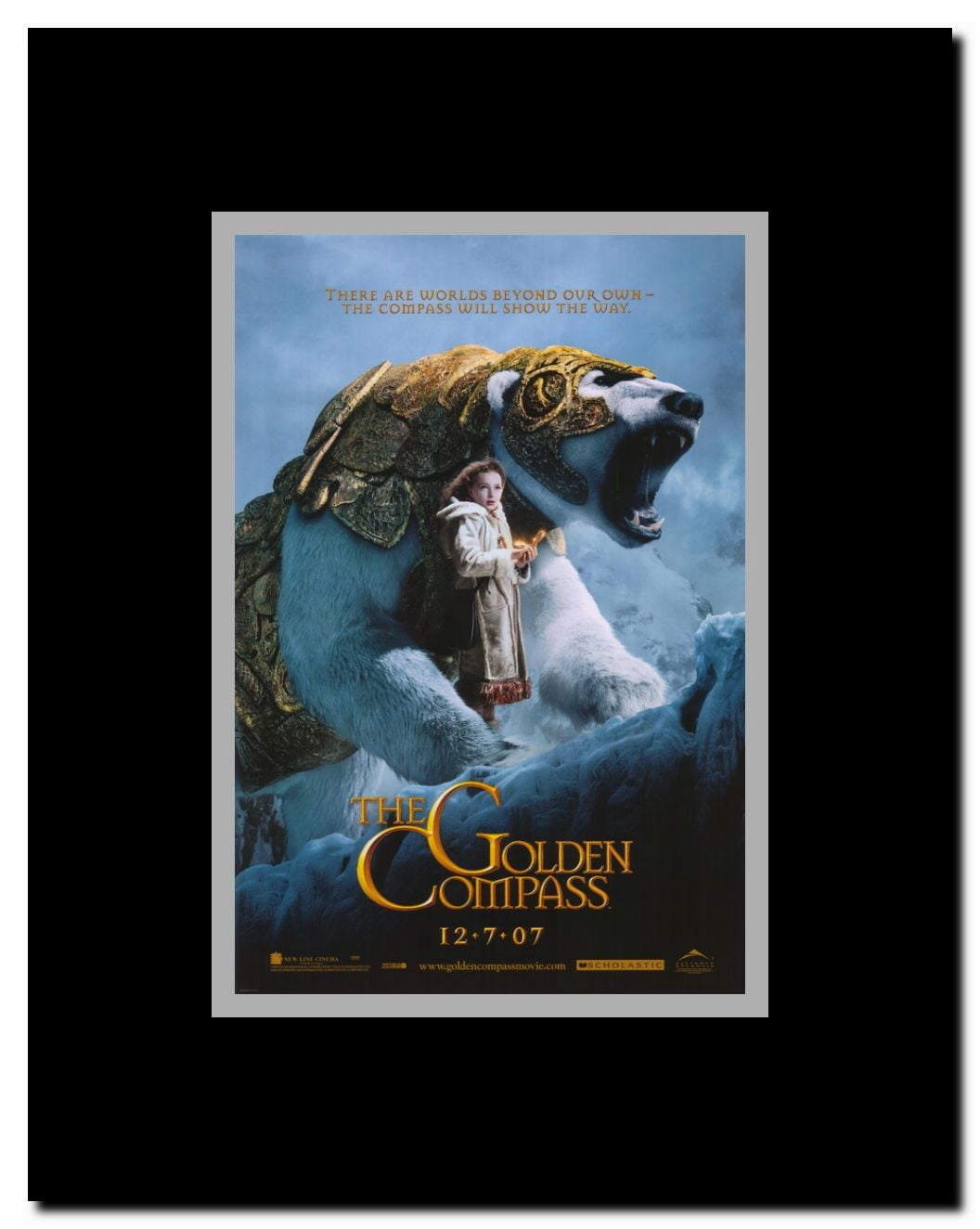 His Dark Materials: The Golden Compass Framed Movie Poster