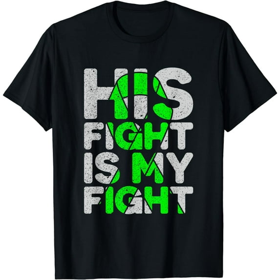 His Fight is My Fight Non-Hodgkin's Lymphoma T-Shirt