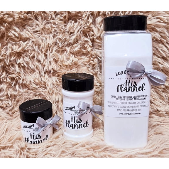 His Flannel Luxury Upholstery and Carpet Freshener Winter Scent