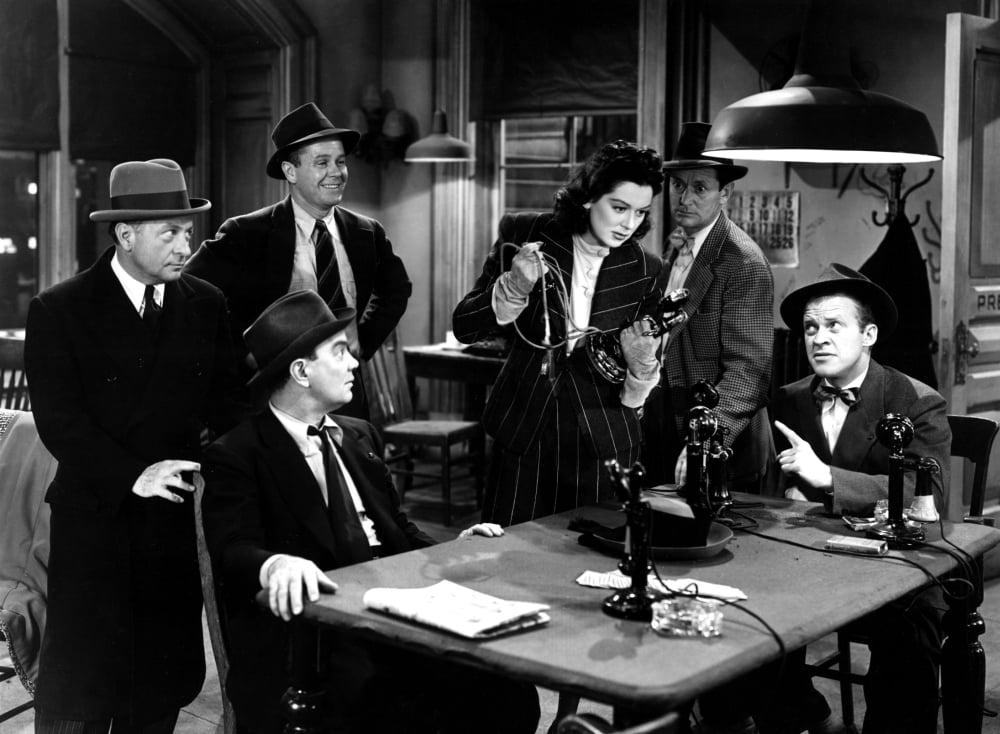 His Girl Friday Canvas Art - (28 x 22)