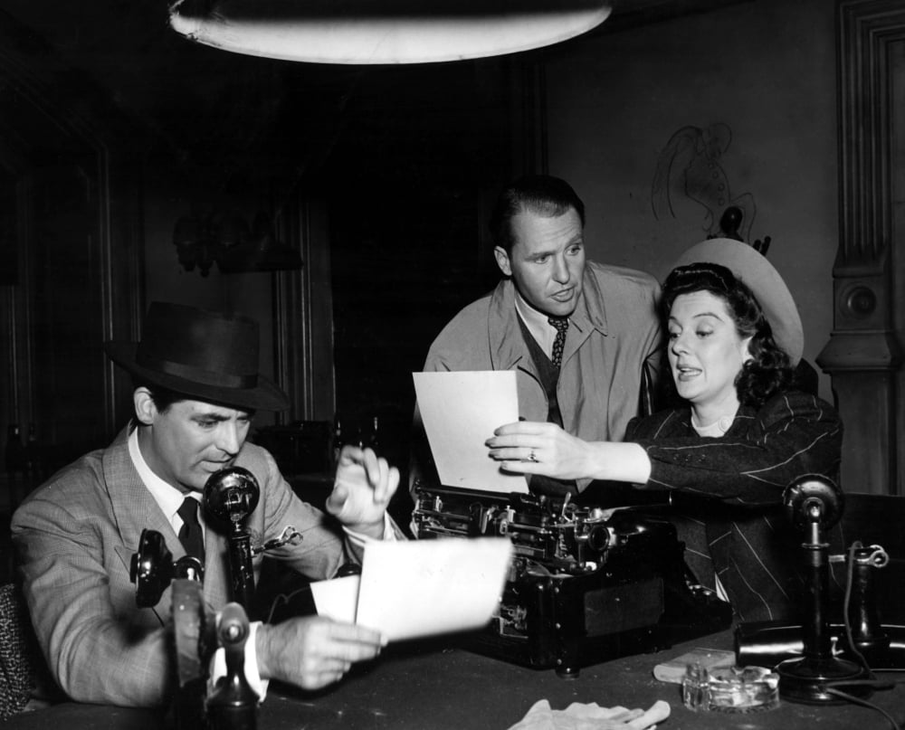 His Girl Friday Canvas Art - (28 x 22)