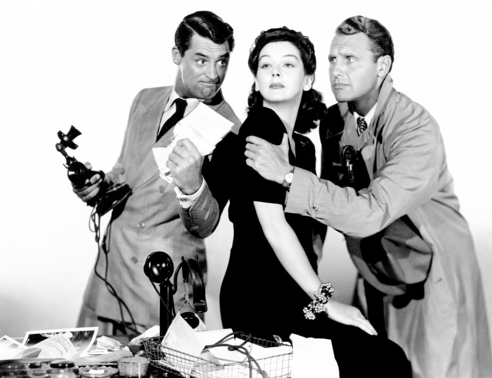 His Girl Friday Canvas Art - (28 x 22)