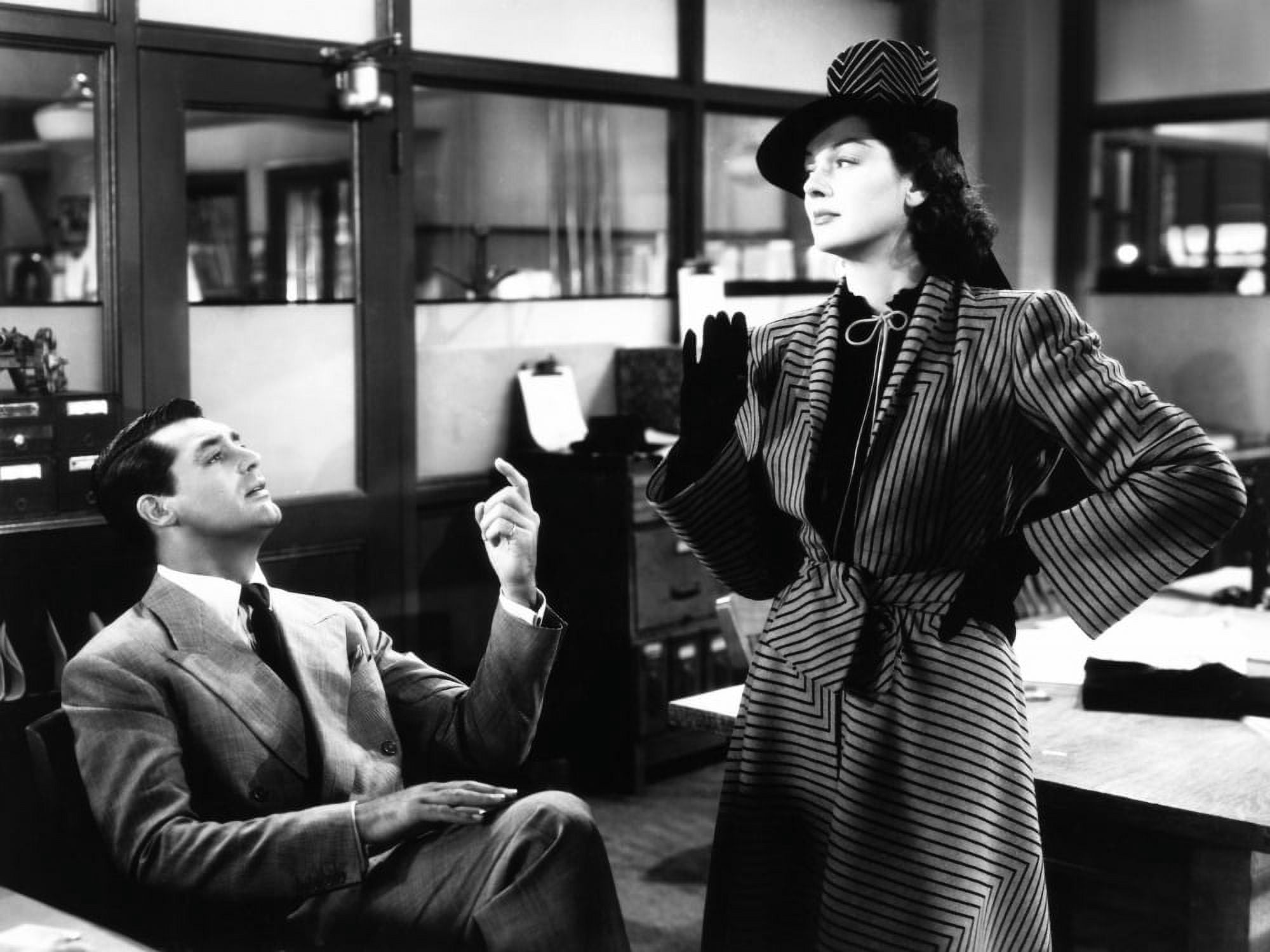 His Girl Friday Canvas Art -  (28 x 22)