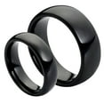 thumbnail image 1 of His & Her's 8MM/6MM Tungsten Carbide Celtic Knot Dragon Design Carbon Fiber Inlay Wedding Band Ring Set, 1 of 5