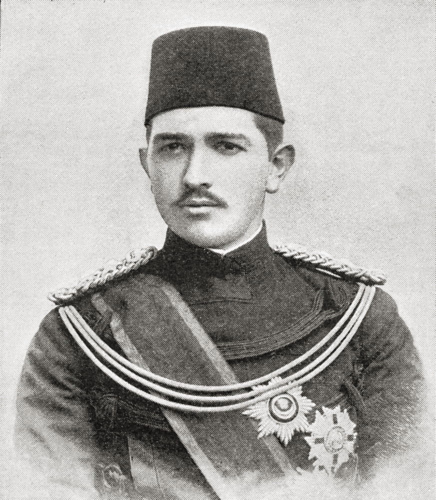 His Highness Abbas Ii Hilmi Bey Aka Abbas Hilmi Pasha 1874 Canvas Art - Ken Welsh Design Pics (14 x 16)