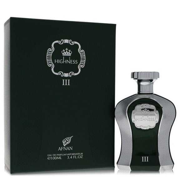 His Highness Green by Afnan Eau De Parfum Spray (Unisex) 3.4 oz for Men - Brand New