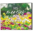 thumbnail image 1 of Dicksons His Mercies Are New Every Morning Spring Floral 10 x 8 MDF Wall Art Sign Plaque, 1 of 2