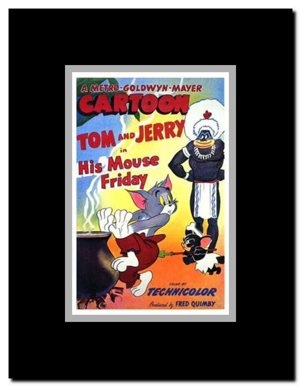 His Mouse Friday Framed Movie Poster