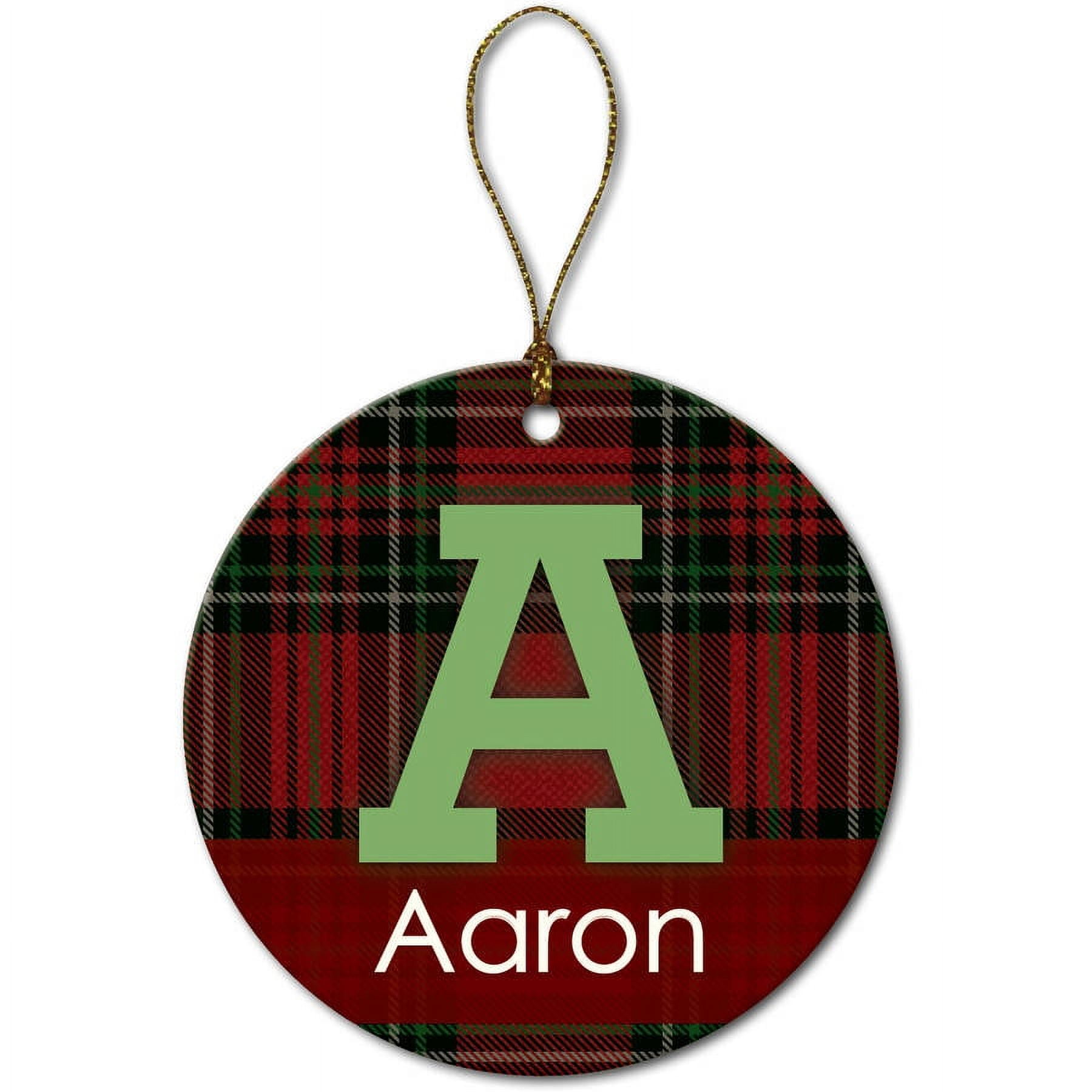 His Name Personalized Ornament