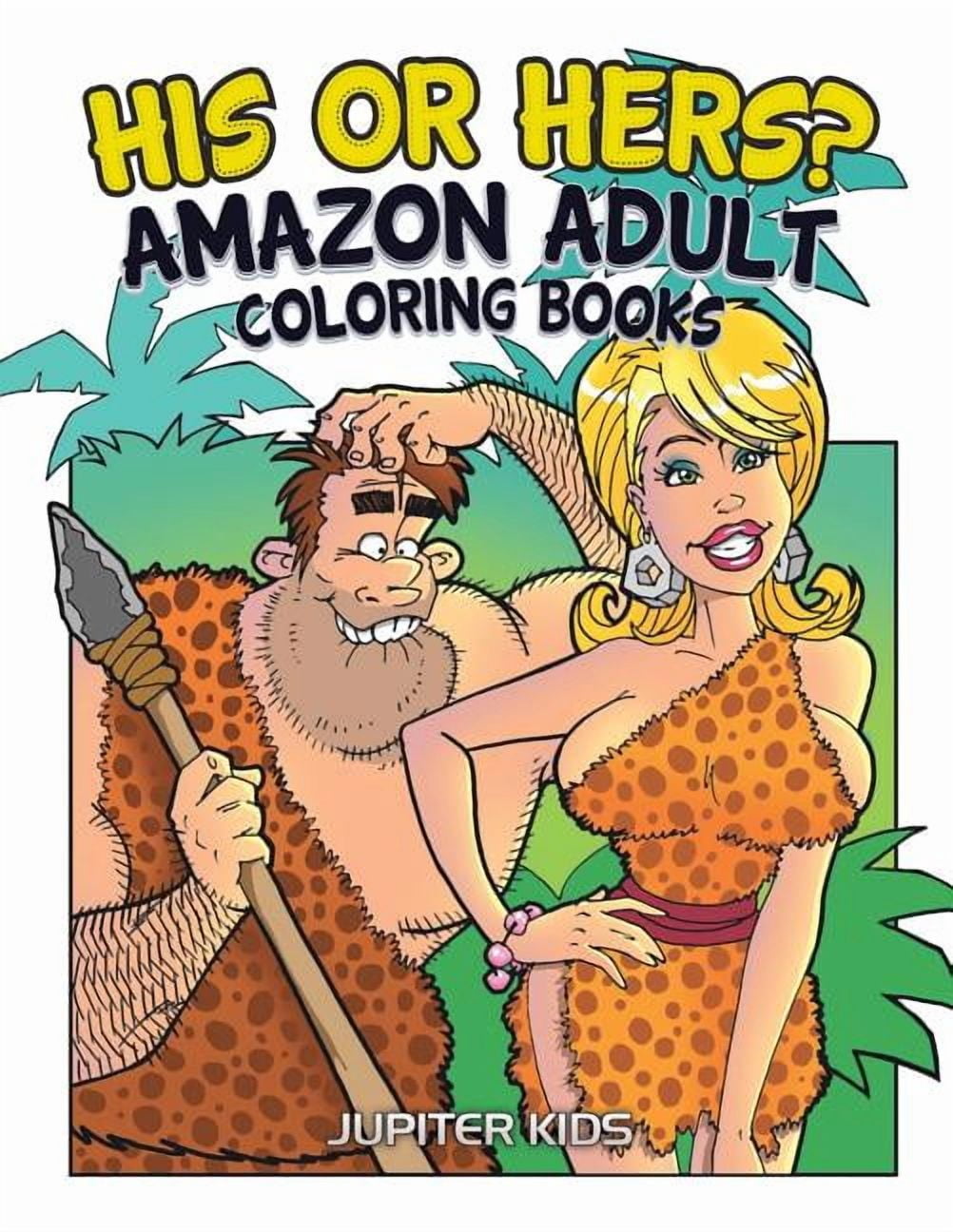 His Or Hers?: Amazon Adult Coloring Books, (Paperback)