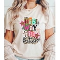 thumbnail image 1 of His Way Is Better Christian Shirt Merch Faith Gift for Teen Christianity Tee Church Shirt Godly Jesus Lover Tee, 1 of 4