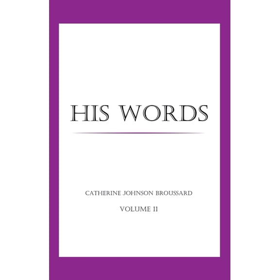 His Words, (Paperback)