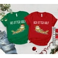 thumbnail image 1 of His and Her Christmas Shirt, Couples Christmas Shirts, Funny Matching Couples Christmas Pajamas, 1 of 4