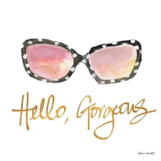 His and Her Sunglasses I Canvas Art - Lanie Loreth (24X24)