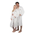 thumbnail image 1 of His and Hers Matching Robes | Set of Two Velour Robes with His & Hers Monograms | Includes a Gift Box, 1 of 7