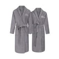 thumbnail image 1 of His and Hers Robes | Set of Two Terry Matching Couples Bathrobes with His & Hers Monograms, 1 of 10