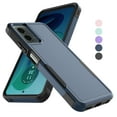 thumbnail image 1 of Hisdou Cover For Motorola Moto G 5G 2024,Moto G Play 5G 2024 Case,2-in-1 Cover Dual Layer Ultra Slim Cell Phone Shockproof Case Hybrid Anti-Scrath Skin For Moto G 5G 2024 or Moto G Play 5G 2024,Blue, 1 of 5