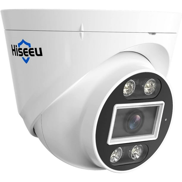 Hiseeu 5MP IP PoE Security Camera, Outdoor/Indoor, Waterproof