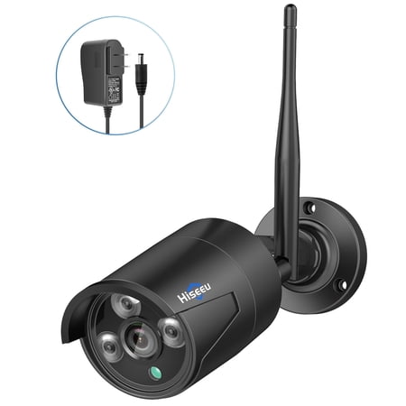 Hiseeu Add-On Camera, 5MP Wireless Wifi Security Camera with One Way Audio