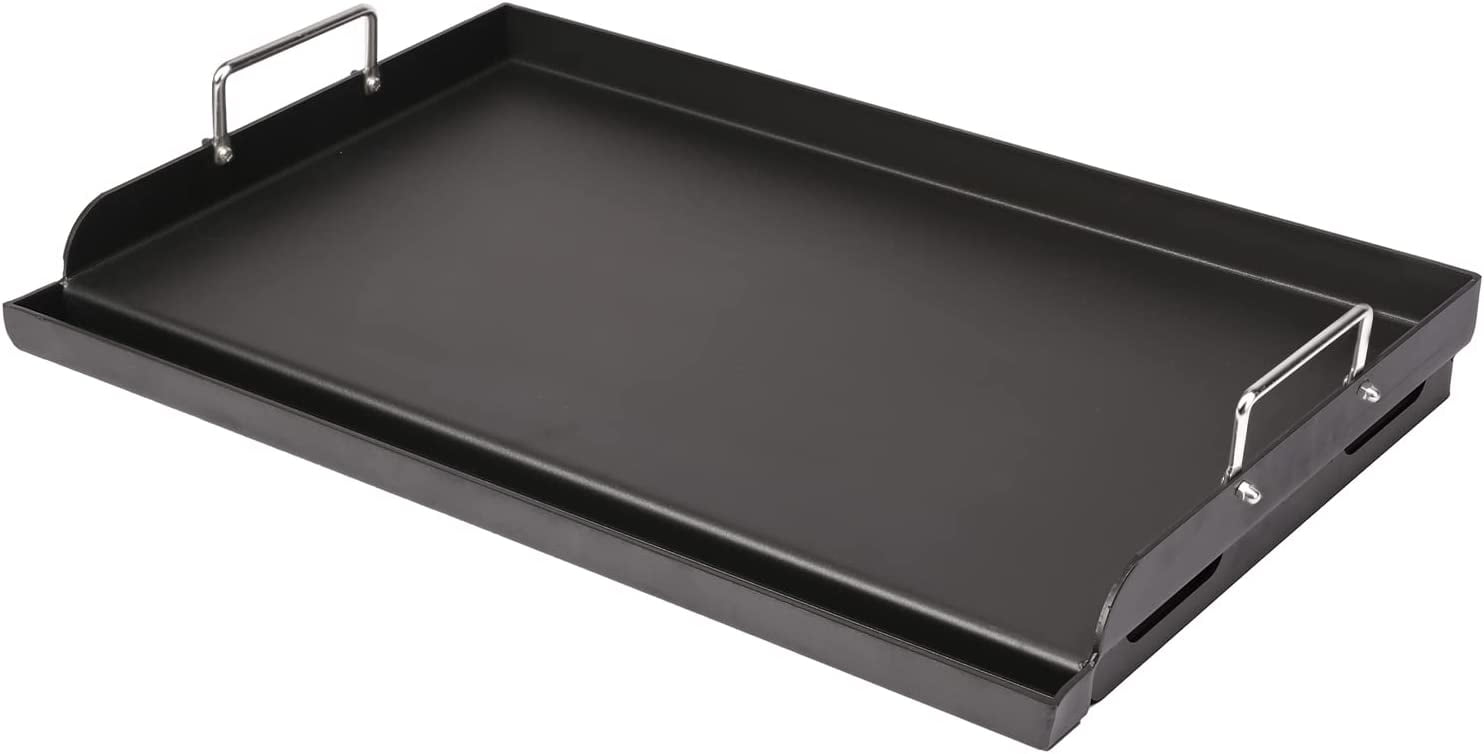 Hisencn 25" x 16" Nonstick Coating Cooking Griddle for Gas Grill