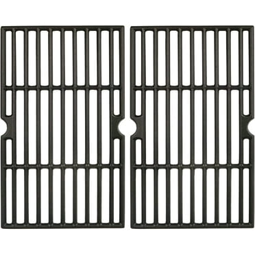 Barbecue Grill Cooking Grates for Char Griller 1515 1224 1624 1616 3724 Charcoal Grill,Fit Chargriller Side Fire Box 22424 72424 E1515 Grill Grate, Set of 2, 14 inch