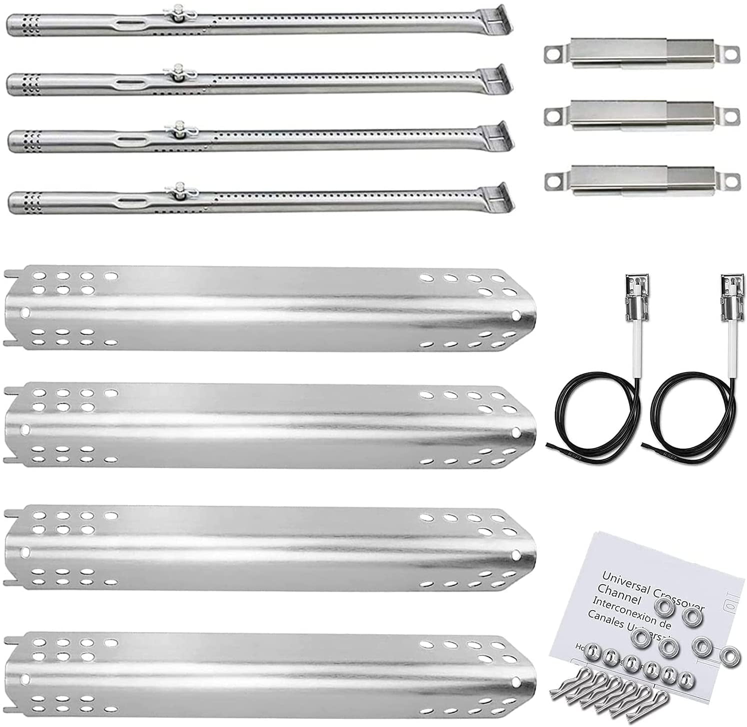 Hisencn Grill Parts Kits for Charbroil Advantage 4 Burner Gas