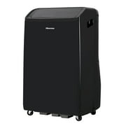 Hisense New 10,000 BTU 450 Sq Ft Smart Wi-Fi Enabled Inverter Portable Air Conditioner, Gray