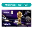 thumbnail image 1 of Hisense 100" U7 Series MiniLED QLED UHD 4K HDR Smart Google TV (100U7SG, 2026 Model) - Hi - QLED MiniLED , Native 165Hz, VRR 330, HDR10+, Dolby Vision, IMAX Enhanced, Hi-View AI Engine Pro, 1 of 22