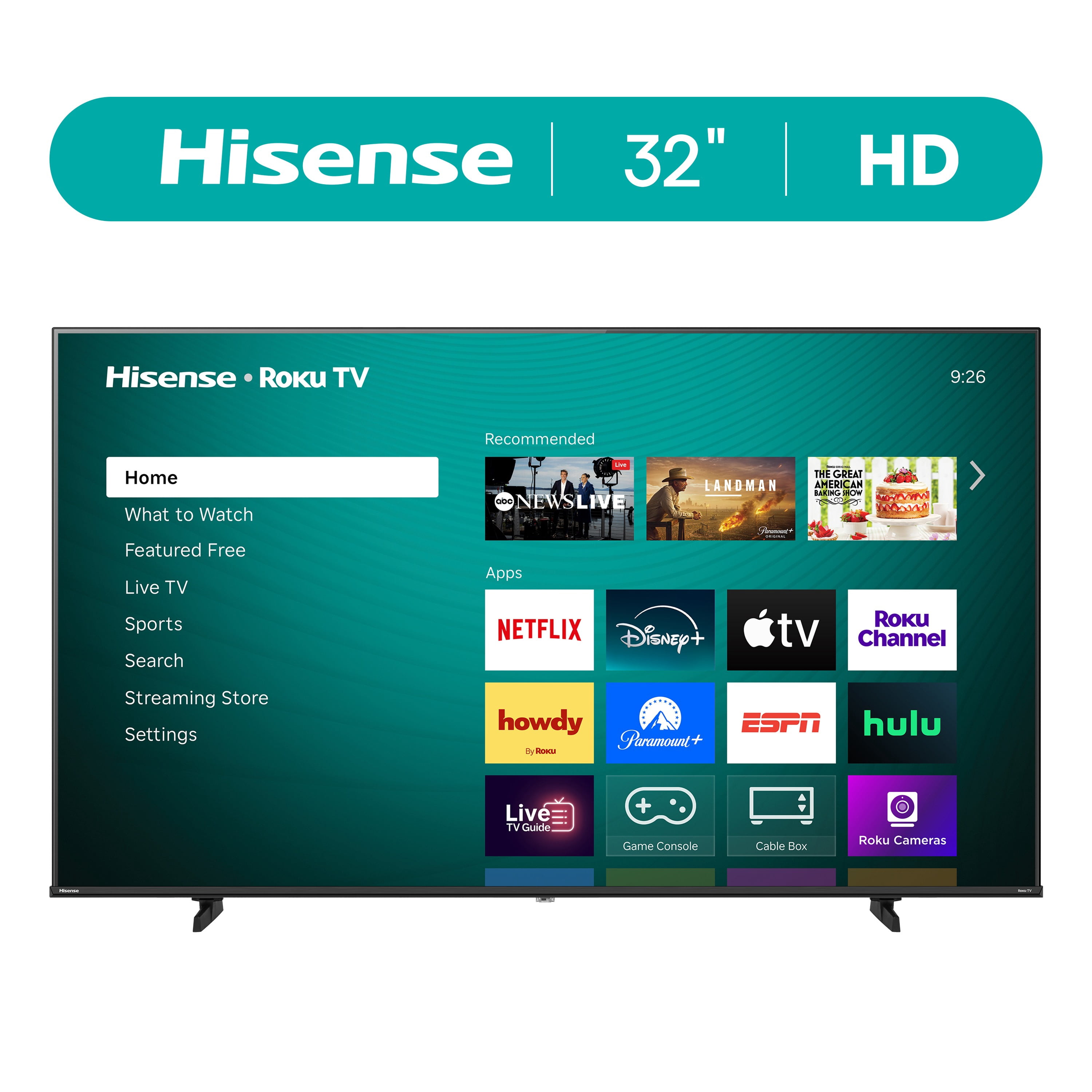 家電 Hisense HJ32K310 Hisense 3-Piece Kitchen Appliance Package - The Brick