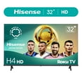 thumbnail image 1 of Hisense 32-Inch Class H4 Series HD Roku Smart TV (32H4030F3) - 720P HD LCD Screen, LED TV, DTS TruSurround Sound, Motion Rate 120, Gmaing Mode, 1 of 24