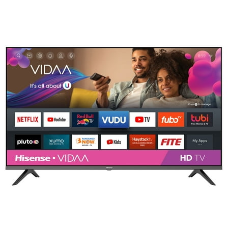 Hisense 32" Class LED VIDAA A4 Series HD Smart TV 32A40GMV