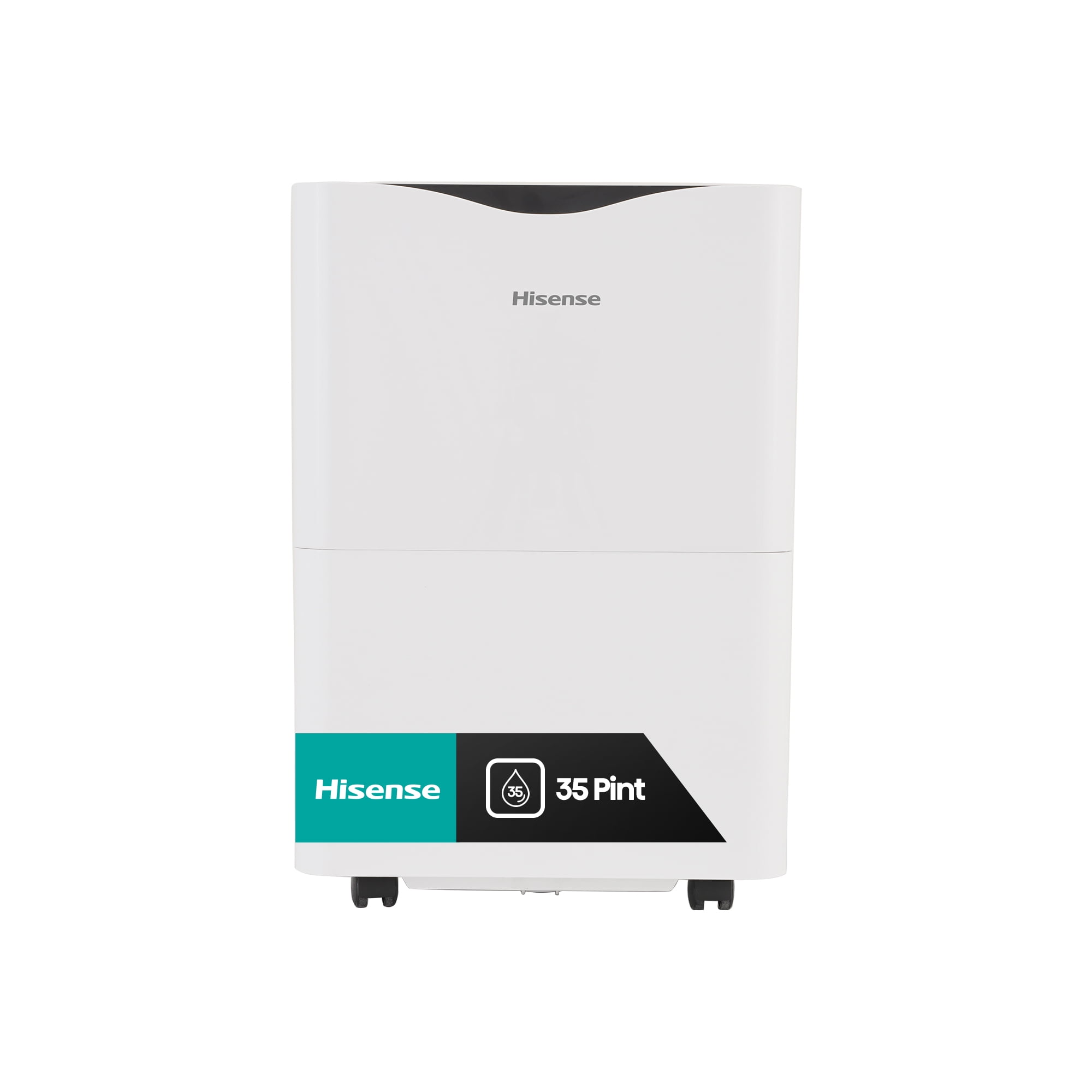 Hisense 35 Pint Dehumidifier 3,000 Sq. Ft for Multi-Scenario Use, Energy Star Certified, Easy Carry Handle, Low Noise Operation, Hassle-Free Water Removal, White (WHD3525)