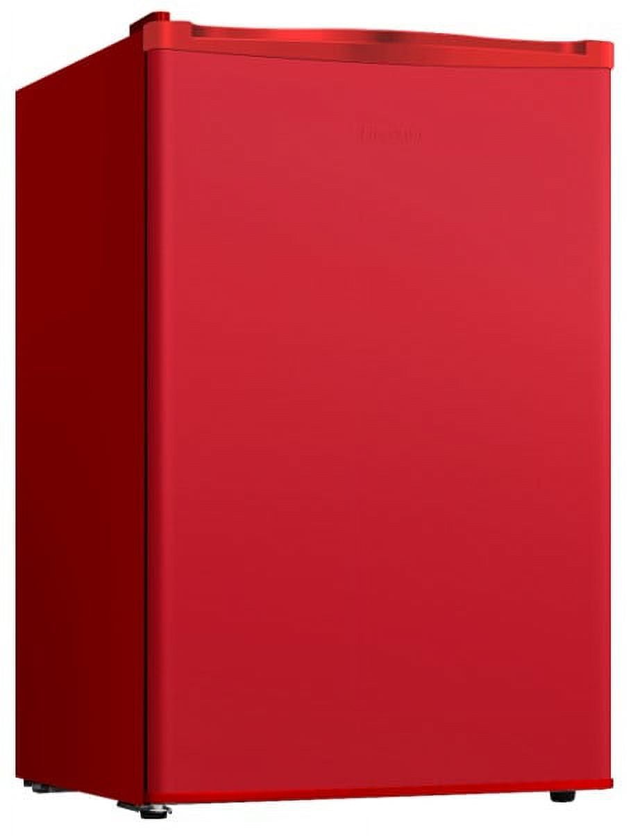 Hisense 4.4 Cu Ft Single Door Mini Fridge RR42D6ARE, Red