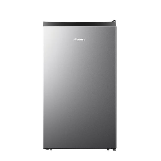Hisense 4.4 Cu ft Single Door Mini Fridge With Chiller, Silver