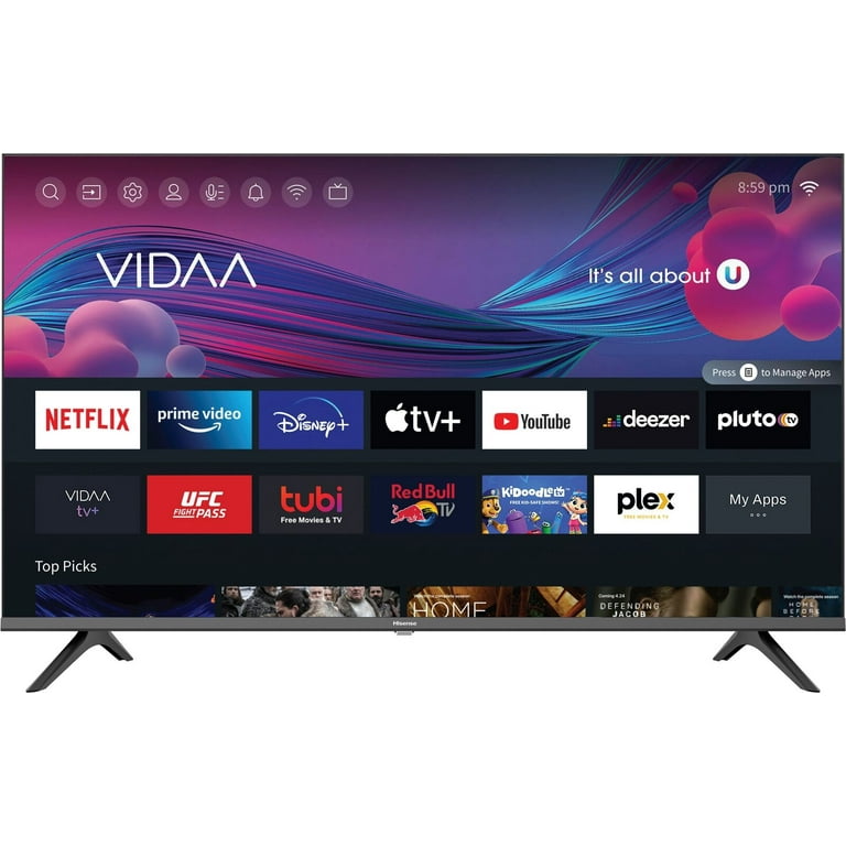 Tv Hisense de 40 pulgadas led full HD smart tv modelo 40A5600 v40 Santa  Cruz