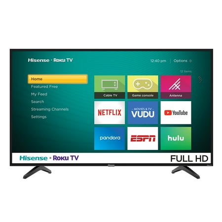 Hisense 40" Class FHD (1080P) Roku Smart LED TV (40H4030F)