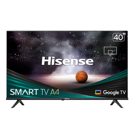 Hisense 40-Inch Class A4 Series FHD 1080p Google Smart TV (40A4K) - DTS Virtual: X, Game & Sports Modes, Chromecast Built-in, Alexa Compatibility