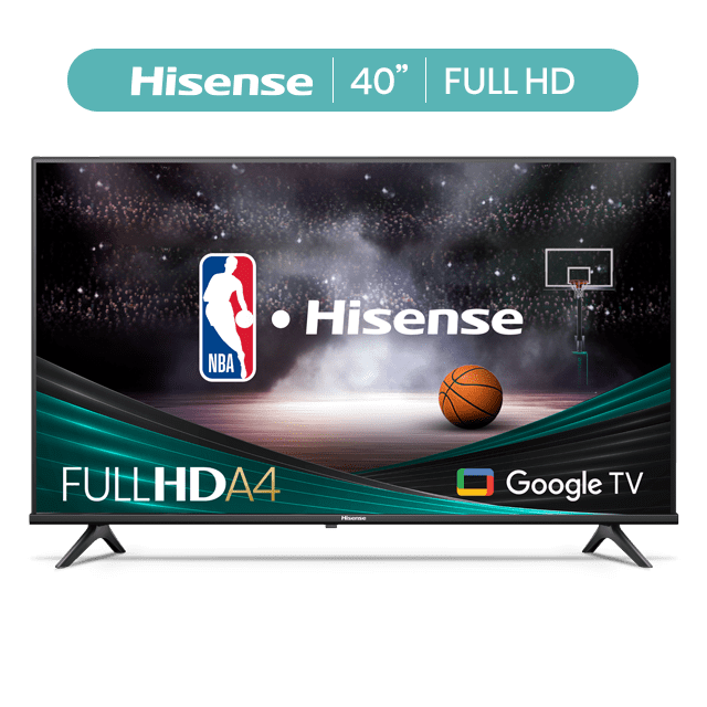 Hisense 40Inch A4 Series FHD Google Smart TV DTS Virtual X, Game