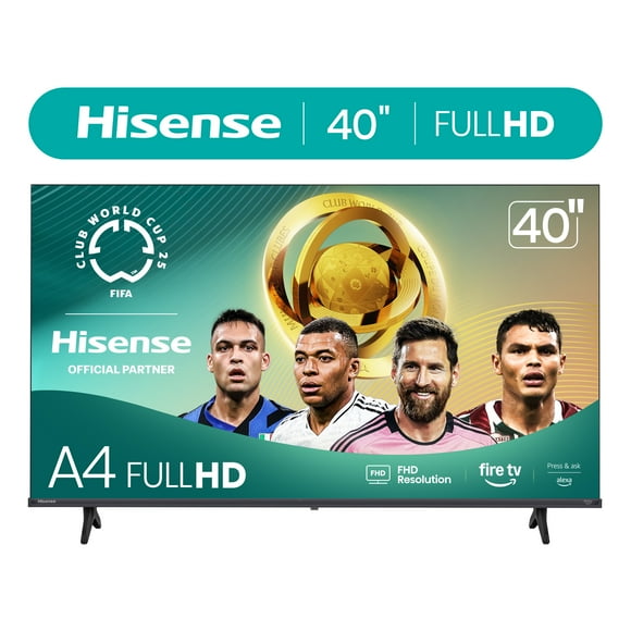 Hisense 40-Inch Class A4 Series FHD 1080p Google Smart TV (40A4K) - DTS Virtual: X, Game & Sports Modes, Chromecast Built-in, Alexa Compatibility