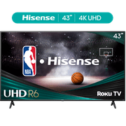 Hisense 43" 4K Smart Roku TV - HDR R6 Series - Vibrant Displays & Streaming Deal
