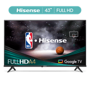 Hisense 43-Inch Class A4 Series FHD 1080p Google Smart TV - DTS Virtual: X, Game & Sports Modes, Chromecast Built-in (43A4K)