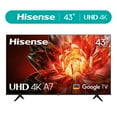 thumbnail image 1 of Hisense 43-Inch Class A7 Series Dolby Vision HDR 4K UHD Google Smart TV (43A7N), 1 of 18