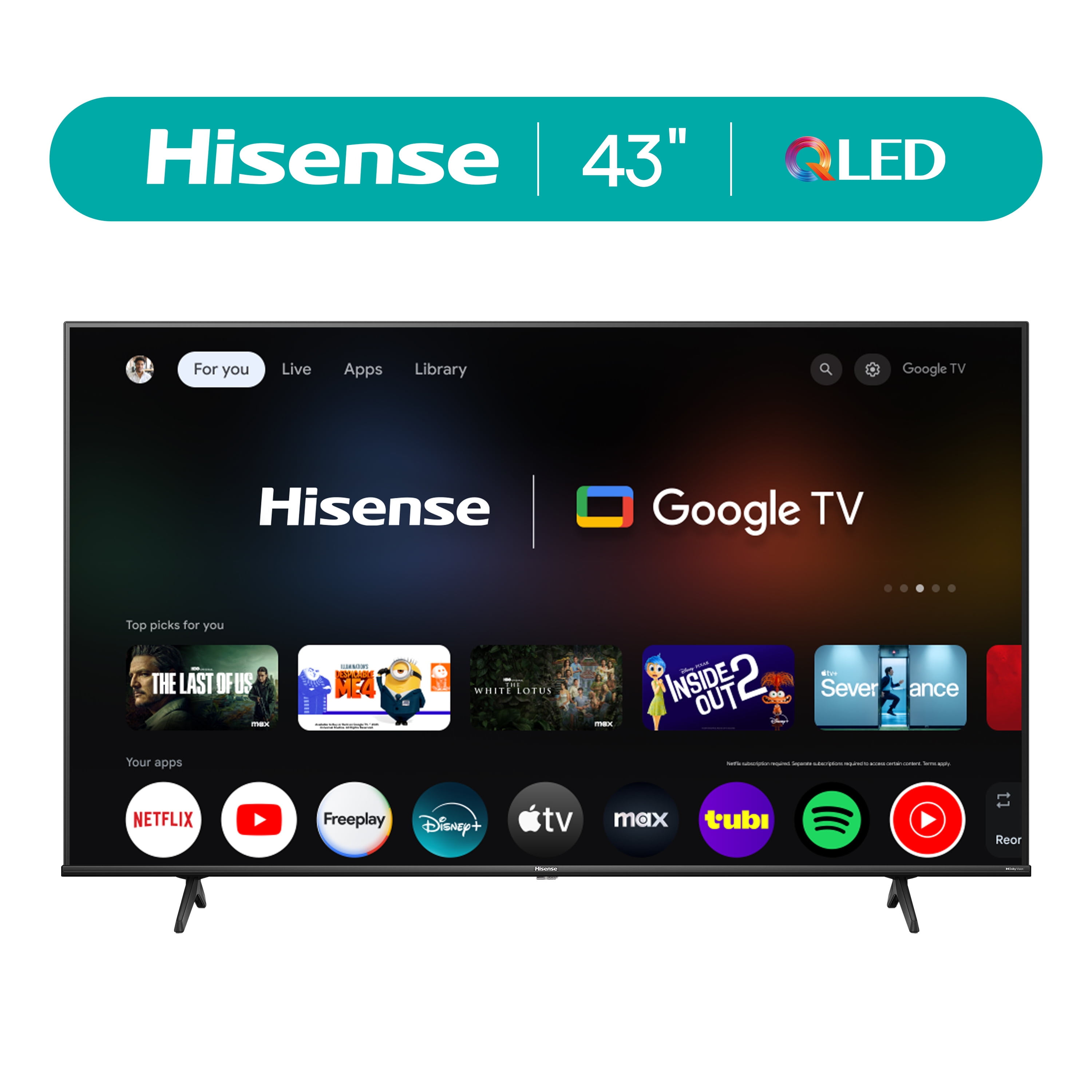 Hisense 43E6G 液晶テレビ 43インチ　2023年製 217FcCi9DHL.jpg